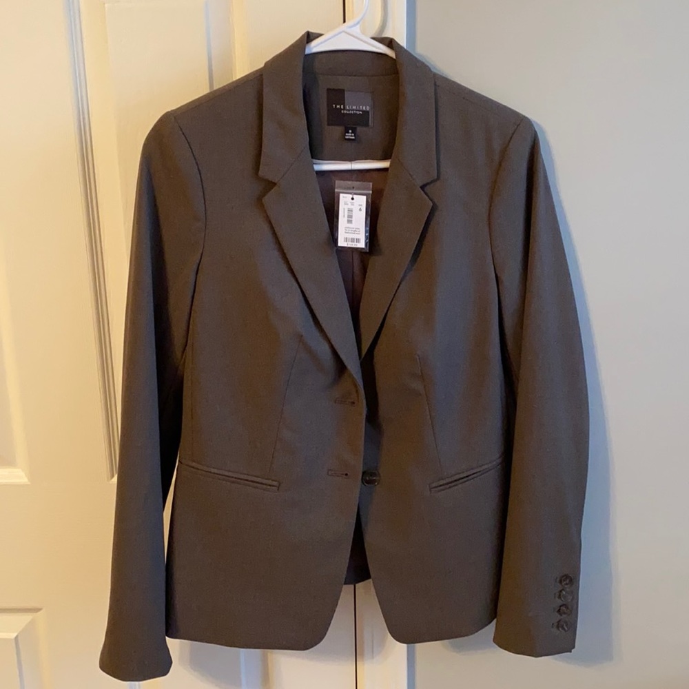 The Limited brown blazer